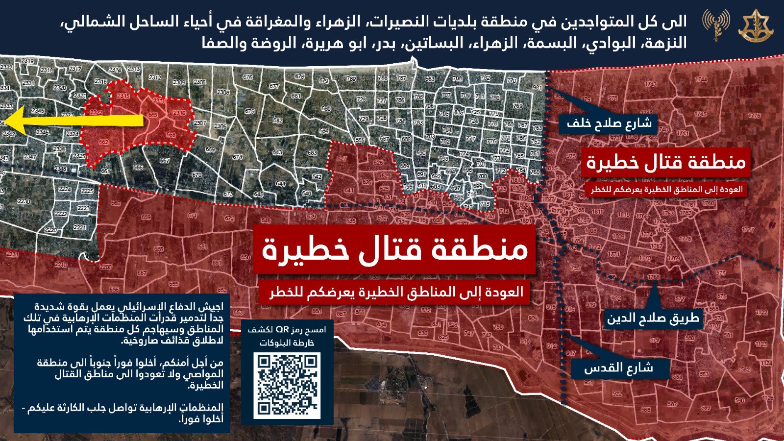 IDF forced displacement map